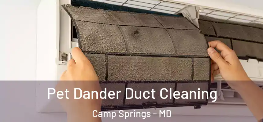 Pet Dander Duct Cleaning Camp Springs - MD